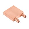 Copper Water Cooling Block,Recuperative Heat Exchanger for Graphics GPU Head