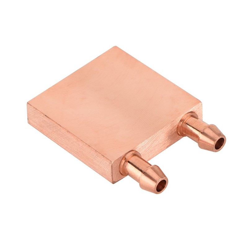 Copper Water Cooling Block,Recuperative Heat Exchanger for Graphics GPU Head