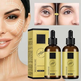 KUIRUNRX® Anti-Wrinkle Firming Serum, Firm and Plump Face Serum, Anti-Ageing & Wrinkle Lifting & Firming Essence, Reduces Wrinkles, Tightens the Skin (2 Pieces)