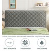 GZYLCH Thicken Bed Headboard Cover, Stretch Bed Headboard Coverfor Full