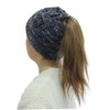 SAFIGLE Unique Women's Knit Hat Fashionable Horse Tail Cap Warmth