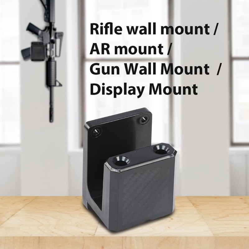 ALLGOOD Rifle Wall Mount, Gun Rack Wall Mount, Floating Display