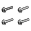 ディーアールシー(DRC) アルミテーパーボルト M6x20mm 4個入り チタンカラー ダートフリーク DIRTFREAK F7740(旧品番:D58-52-420)