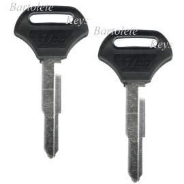 Ilco 2 Replacement Key Blank Fits 1984 1985 1986 1987 1988 Kawasaki GPZ1100 GPZ 1100