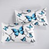 CVHOUSE Butterfly Duvet Cover Set King Size,Butterfly Bedding Set,Butterflies Printed