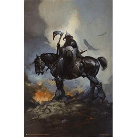 Scorpio Posters Death Dealer - by Frank Frazetta - Poster - 11" x 17"