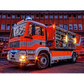 CALVENDO Puzzle WLF with AB-Dangerous Goods BF Braunschweig 1000 Pieces 64 x 48 cm from Markus Will