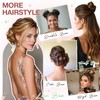 Felendy Messy Bun Hair Piece Wavy Curly Scrunchies Fluffy Donut