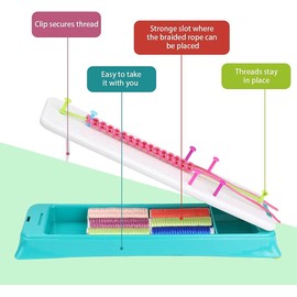 Friendship Bracelet Making kit,Jewelry Making Supplies Beads,Unicorn/Mermaid Crafts Gifts Set for Girls Teens Age 8-12