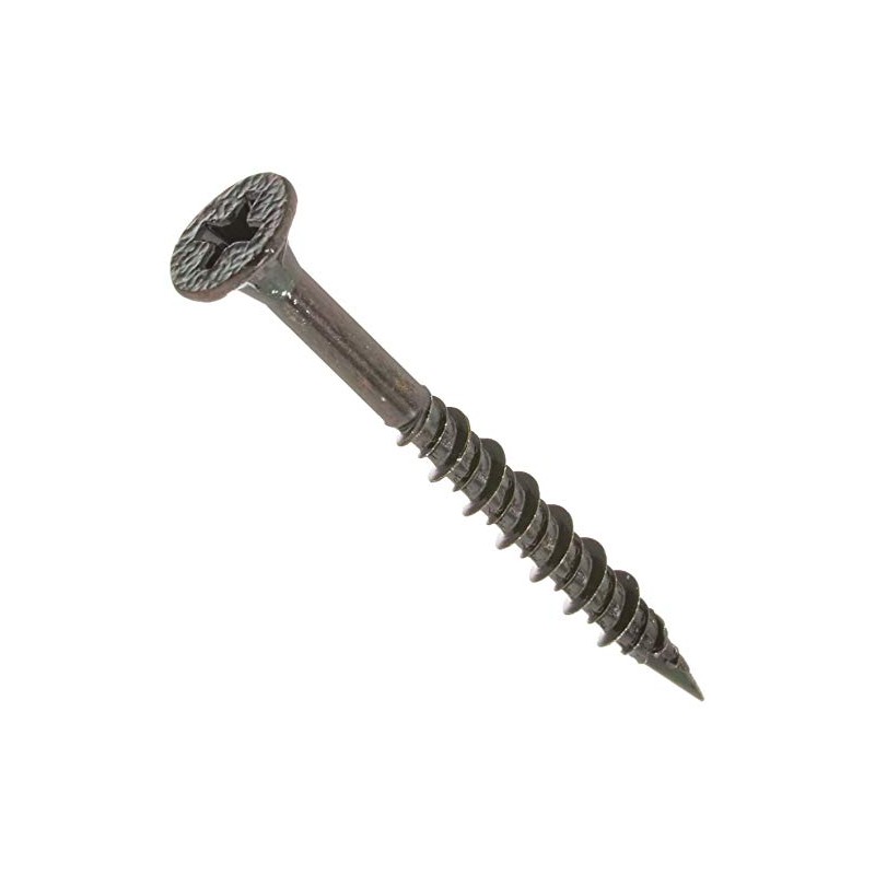 OHSATO Black Zinc Wood Crack Resistant Screws PR 3.8 x