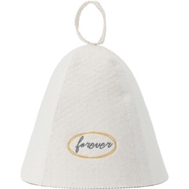 100% Wool Sauna Hat, Traditional Russian Sauna Hat Accessories for Men and Women, Infrared Steam Sauna Accessories Cap