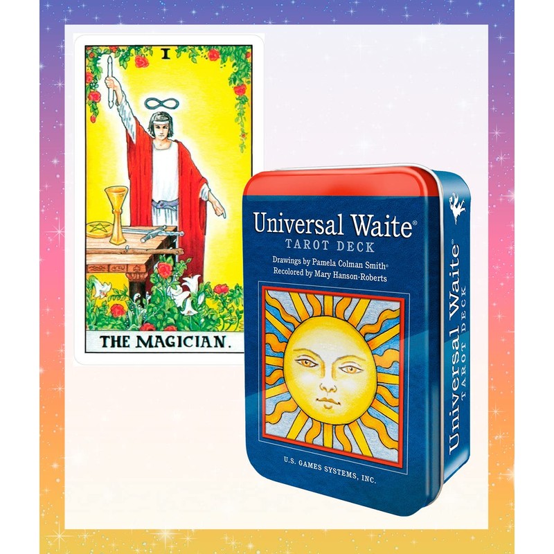 Universal Waite Tarot Divination Weight Version, 67 Pages with Japanese