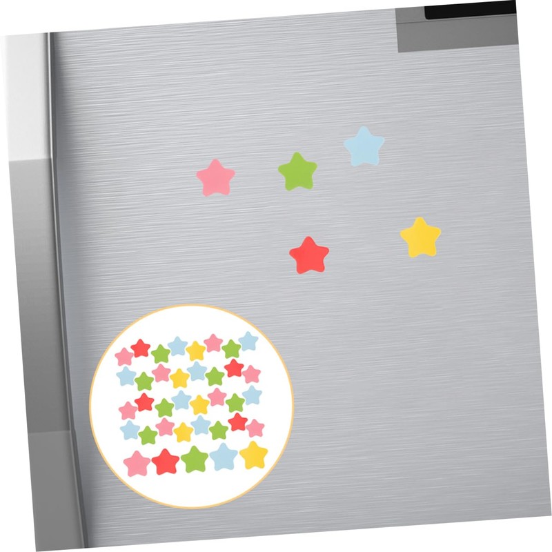 Kisangel Magnetic Star Tiles 100 Pieces Reward Chart Magnets Small