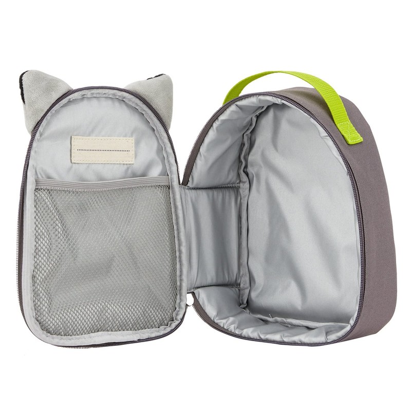 Chicco Cooker Hood Thermal Backpack Grey Regular Raccoon, gray, Raccoon