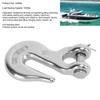 Marine Boat Slip Lifting Hook 1/4in 1000lbs Load Bearing Capacity
