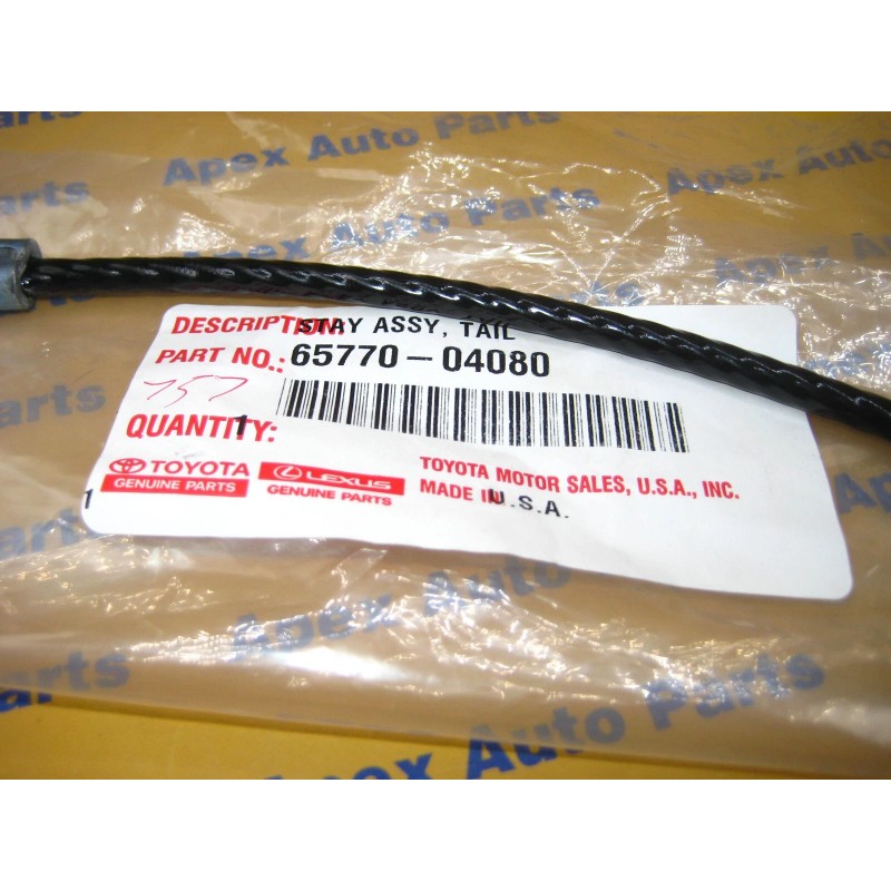 Toyota Tacoma Tail Gate Cable Assembly Genuine OEM Factory 2016-2024