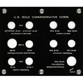 K & M Coin Capital Holder - Commemorative Gold Coins 1903-1926
