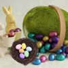 100PCS Colorful Foam Eggs Easter Egg Ornaments Crafts Birds Eggs