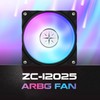 ZEAGINAL 120mm ARGB Case Fan Cooling PC Fans with Hydraulic