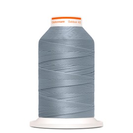 Gütermann Outdoor Sewing Thread, 400 m, UV-Resistant, Colourfast, Weather-Resistant, Sewing Projects, Sewing Accessories (9540 - Blue Grey)