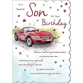 Birthday Card Son - 9 x 6 inches - Regal Publishing