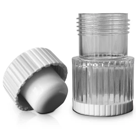 RE-GEN Twin Pack Pill Crusher Medication Grinder Breaker Grinding Tool with Lower Storage Deposit Compartment
