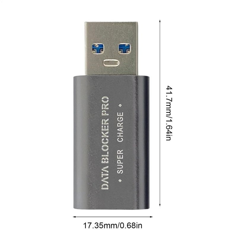 USB Blocker | Long-Lasting USB C Data Blocker | Safe