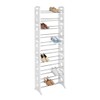Whitmor Floor Shoe Tower 30 Pair White