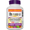 Webber Naturals Vitamin D3 1,000 IU, 500 Tablets, For Healthy