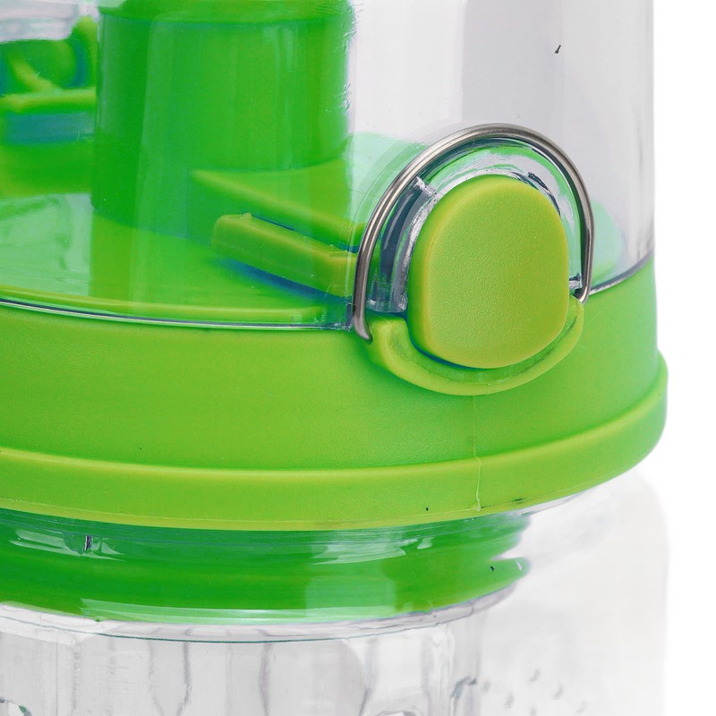 Fruit Infuser Water Bottle Anti Slip Grip Flip Top Lid