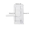 Sscon 1 Pack Sash Lock Metal Locks for Windows White
