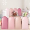 Jetec 12 Pcs Wall Padding for Kids with Autism Playroom