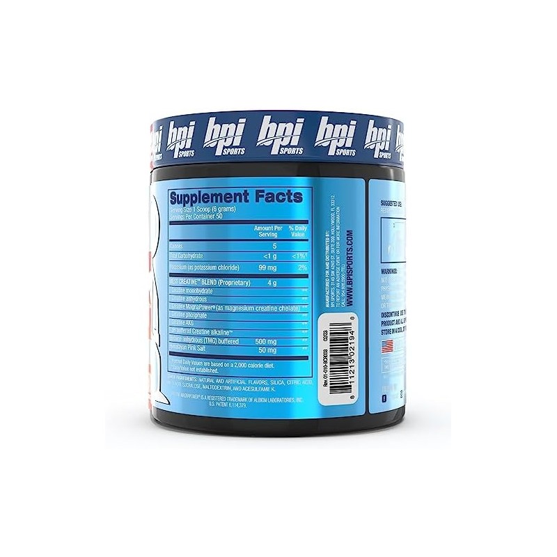 BPI Sports BEST Creatine 6 Formas Avanzadas de Creatina Betaína