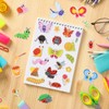 Jactales Insect Bug Puffy Stickers for Kids – 3D Small