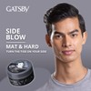 Gatsby Hair Styling Wax Matt & Hard 75g Grey
