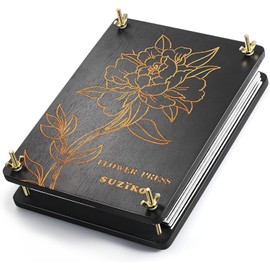 Suziko Large Flower Press Kit 11.8 x 8.7 inch 6 Layers with Photo Frame and Book Marks,Plant Pressing Kit for Adults Measures, Fast Making Pressed Plant, Great Gift for Your Lover