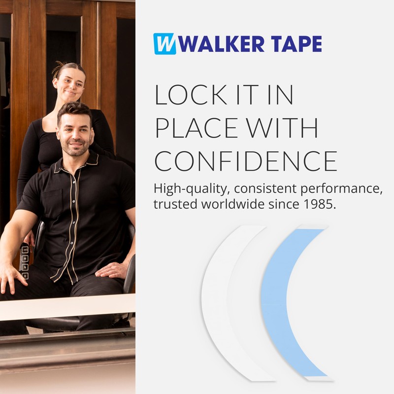 Walker Tape Blue Liner Lace Front Support Tape CC Contour