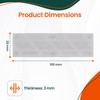 50 Pack Plastic Window & Glazing Packers, Spacers 3mm Thicknesses