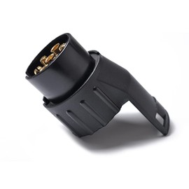 Namvo Cables, Adapters & Sockets - 7 To 13 Pin Plug Adapter Trailer Connector 12V Towbar Towing Durable Waterproof Plugs Socket Adapter Protects Connections Female
