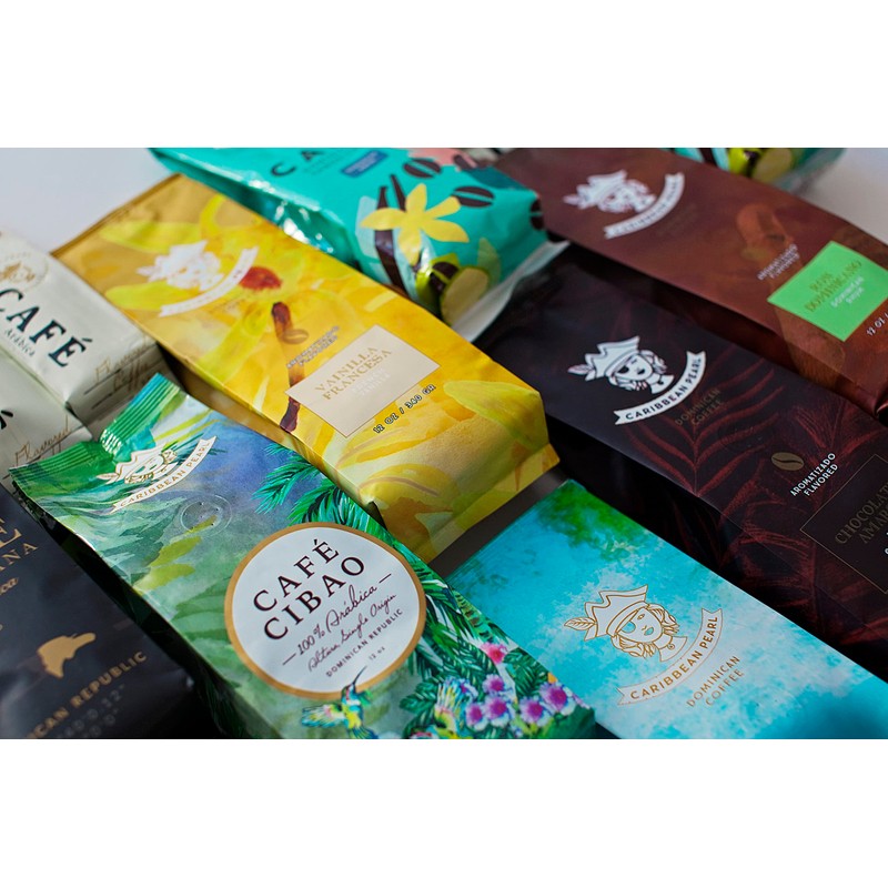 Caribbean Pearl FRENCH VANILLA 100% Arabica Flavored Coffee Origin: Dominican
