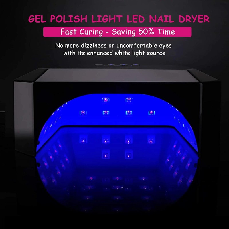 Belle WIRELESS RECHARGEABLE 54W UV/LED LAMP