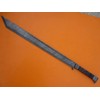 Sword ! Rare ! Custom Hand Forged Damascus Steel Machete