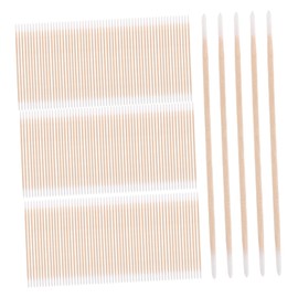 Vaguelly 1200pcs Double Ended Pointed Cotton Swabs with Thin Wooden Sticks for Precision Cleaning Fine Tip Disposable Makeup and Nail Art Swabs Single Use Cotton Buds for Tattoo Glue