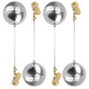 JAPCHET 4 Pcs Stainless Steel Float Ball Valve, 3/4 Inch