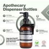 SOOKDEO Dispenser Bottle Bathroom Kitchen Refillable Shampoo Conditioner Hand Washing-Up
