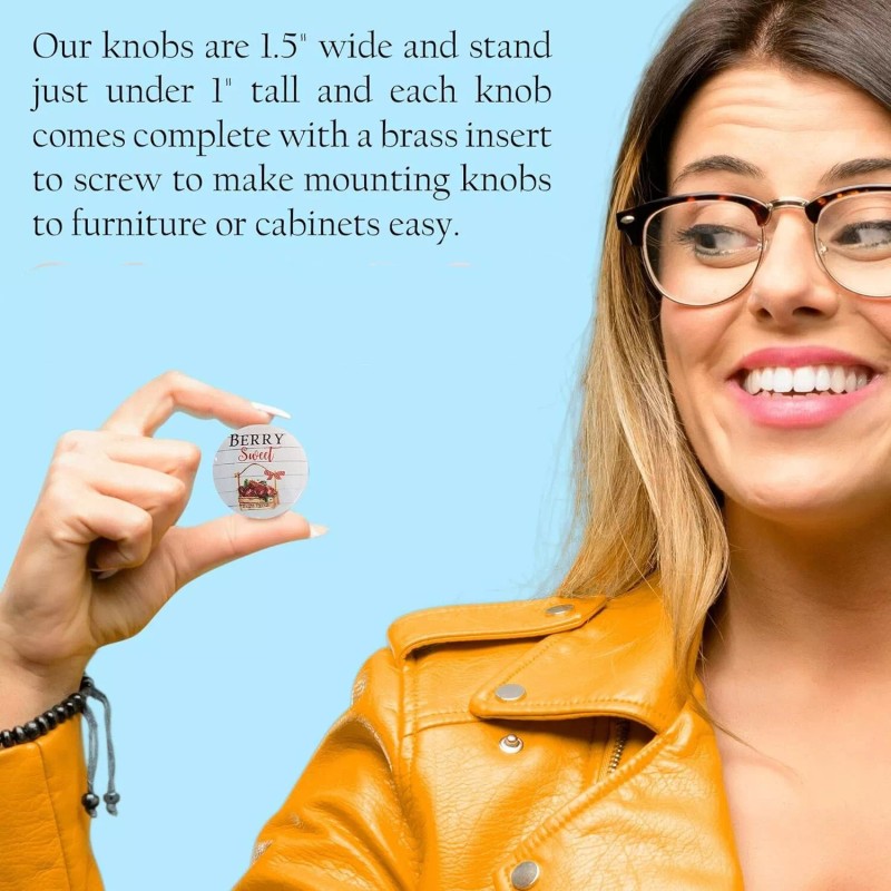 Twisted R Design Cabinet and Drawer Knobs, Set of 6