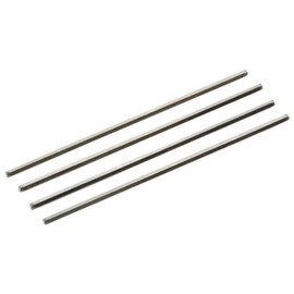 Tamiya Grade-Up Parts Series Black Reinforced Shaft (4 Pieces), 2.8 inches / 72 mm, GP.417, 15417
