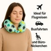 KAMACA Neck Pillow with Great Cover and Press Stud Closure