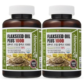 Flaxseed Oil Plus 1000 1000mg 180 capsules 2 bottles Vegetable Omega 3 Flaxseed Flaxseed Oil Flaxseed 12 month supply / 플랙시드 오일 플러스 1000 1000mg 180캡슐 2통 식물성 오메가3 아마씨 아마씨유 플랙씨드 12개월분