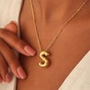 VCCKNB JEWELRY Initial Necklaces for Women and Girls, 14K Gold